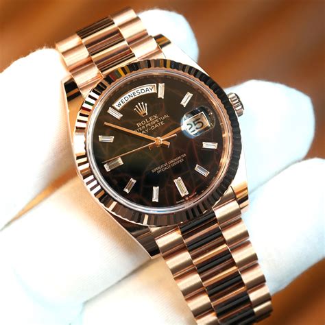 used rolex daydate|pre owned rolex president 40mm.